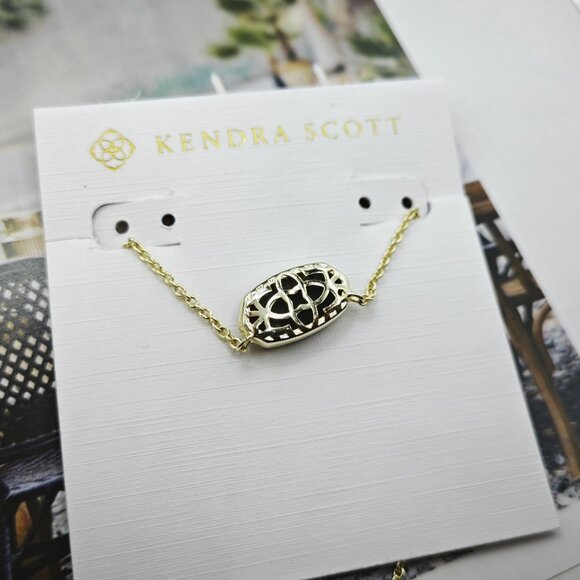 Kendra Scott Gold Necklace - Picture 3 of 4